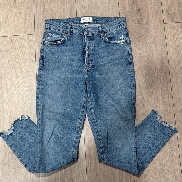 Agolde Nico High-Rise Slim - Picture 2 of 8